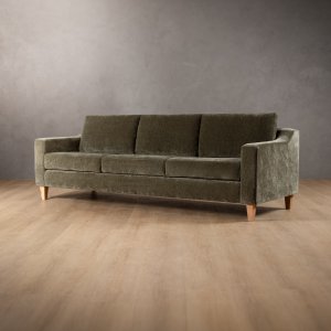 2.6m Douglas Fabric Couch Rosemary