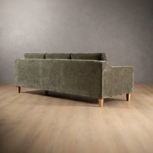 2.6m Douglas Fabric Couch Rosemary