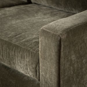 2.6m Douglas Fabric Couch Rosemary