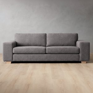 Karoo 3-Seater Fabric Couch Fennel Grey