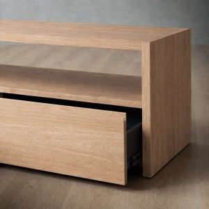 Linear TV Unit Oak