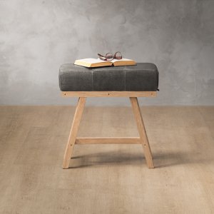 Painter's Bench Medium Oak Charcoal