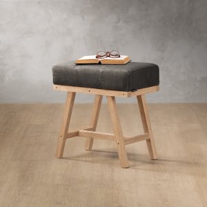 Painter's Bench Medium Oak Charcoal