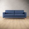 Parys 3-Seater Fabric Couch Sapphire Blue