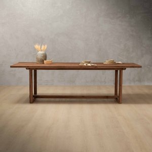 2.6m Paternoster Dining Table - Blackwood