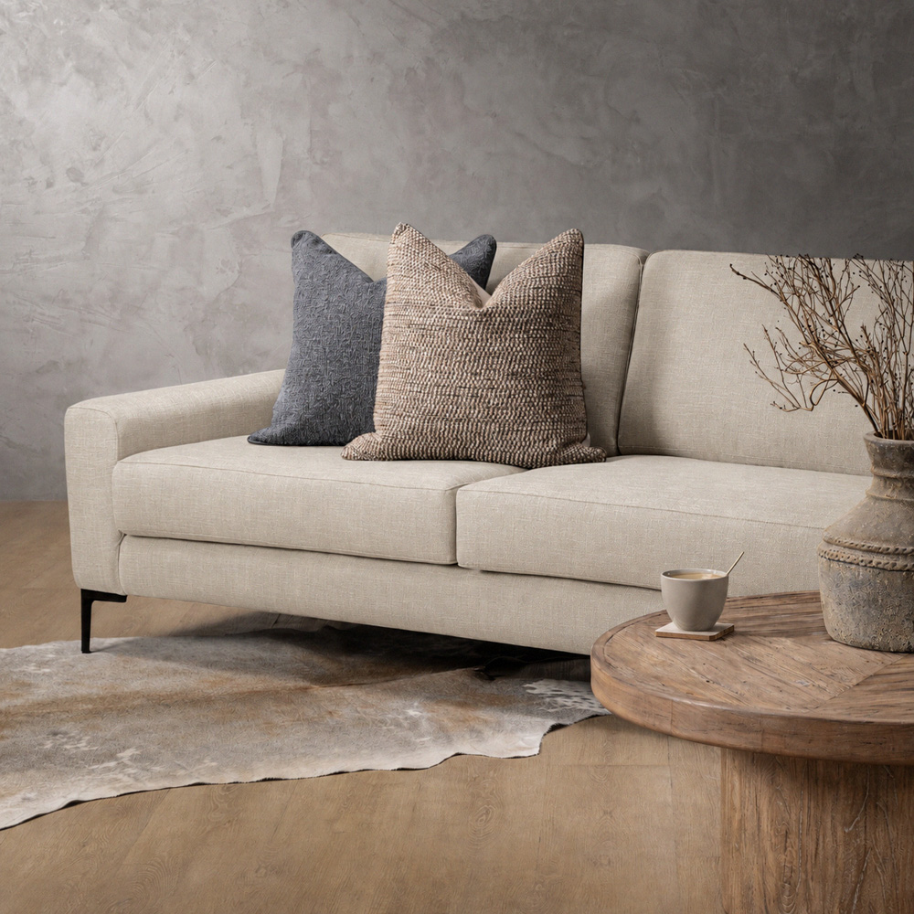 Tulbagh 3-Seater Fabric Couch Buttermilk