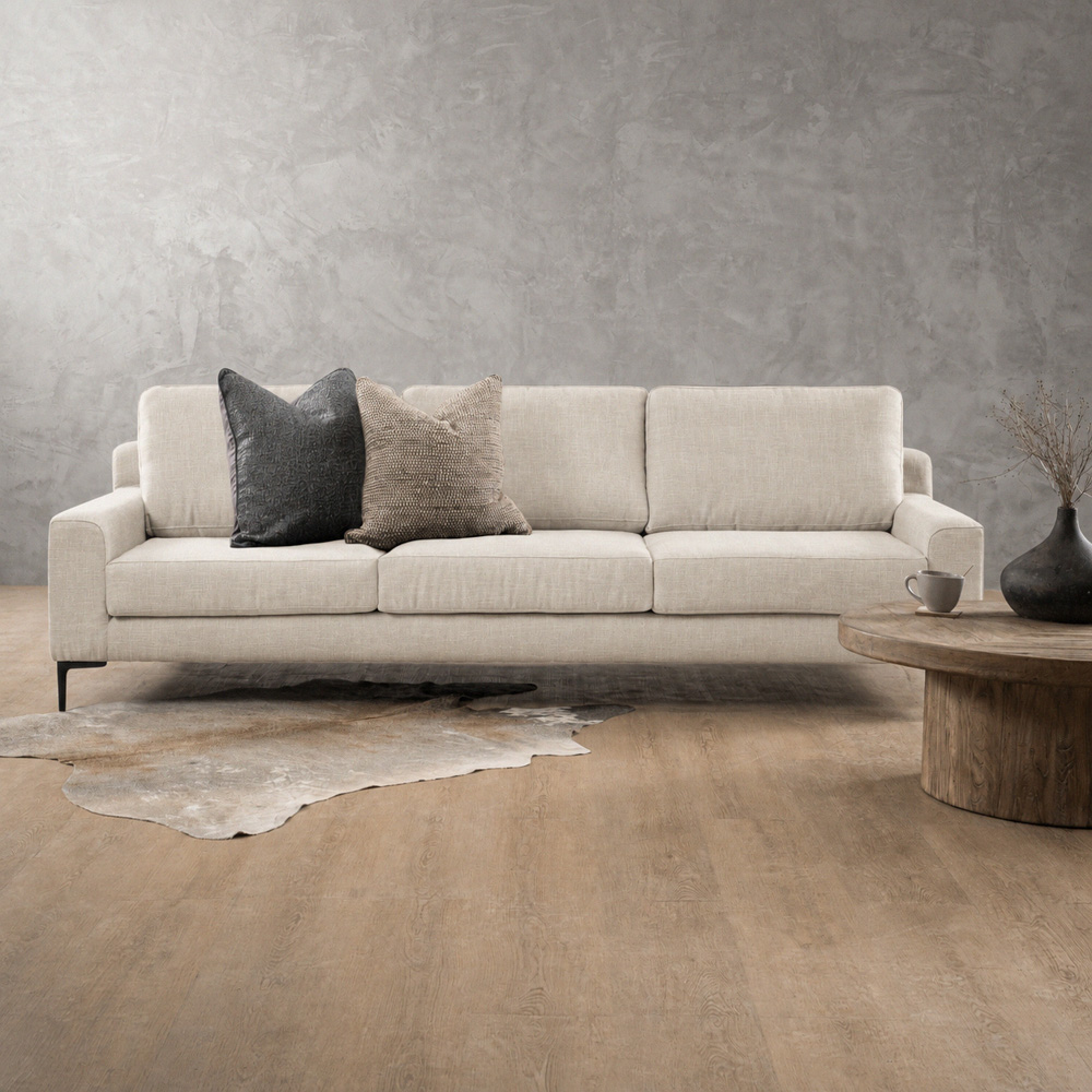 Tulbagh 4-Seater Fabric Couch Buttermilk