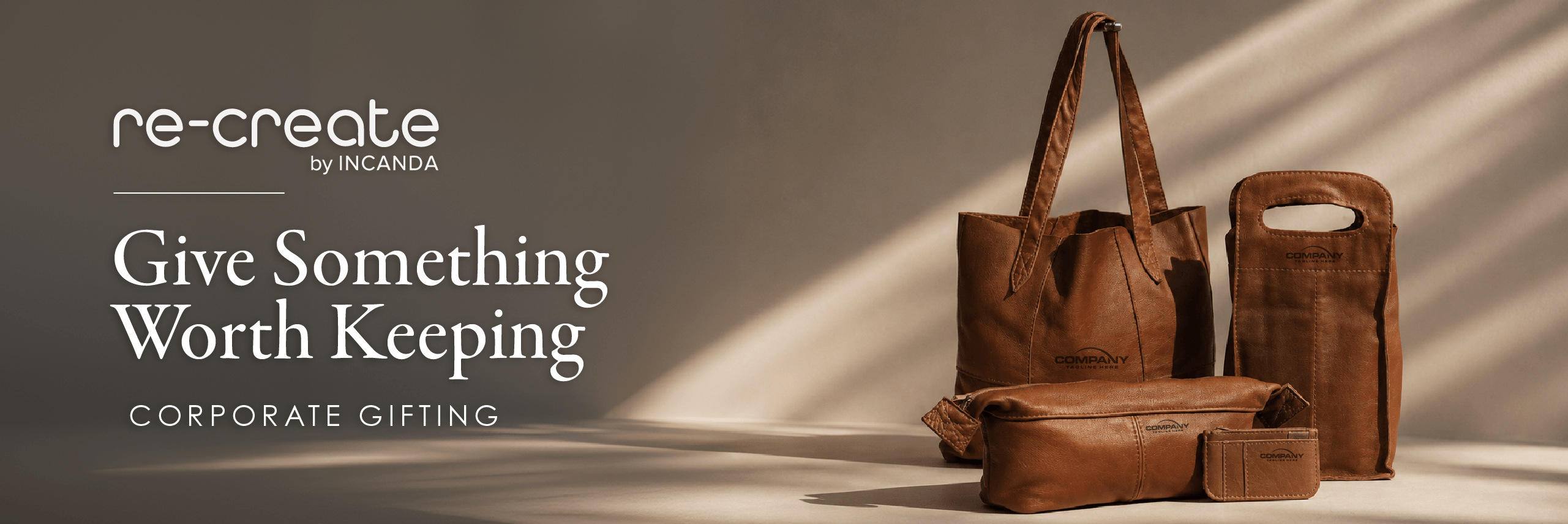 Re-Create Corporate Gifting Banner